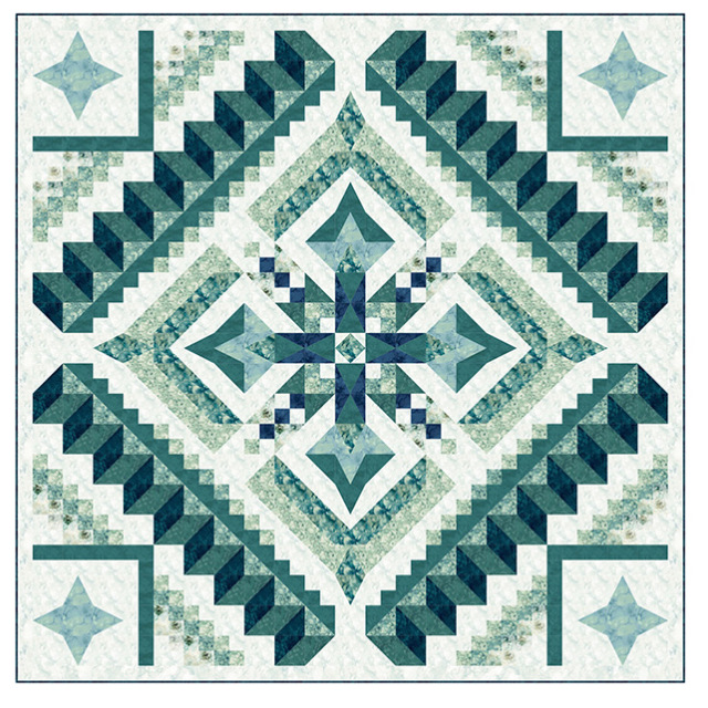 A Lee B Creative ~ Above the Below Quilt Pattern and/or Kit