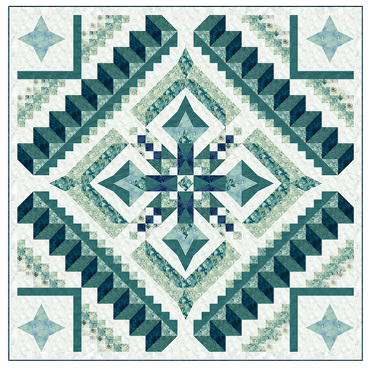 A Lee B Creative ~ Above the Below Quilt Pattern and/or Kit