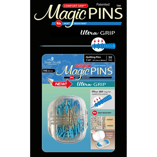 Magic Pin Ultra Grip Quiliting FINE 50pc