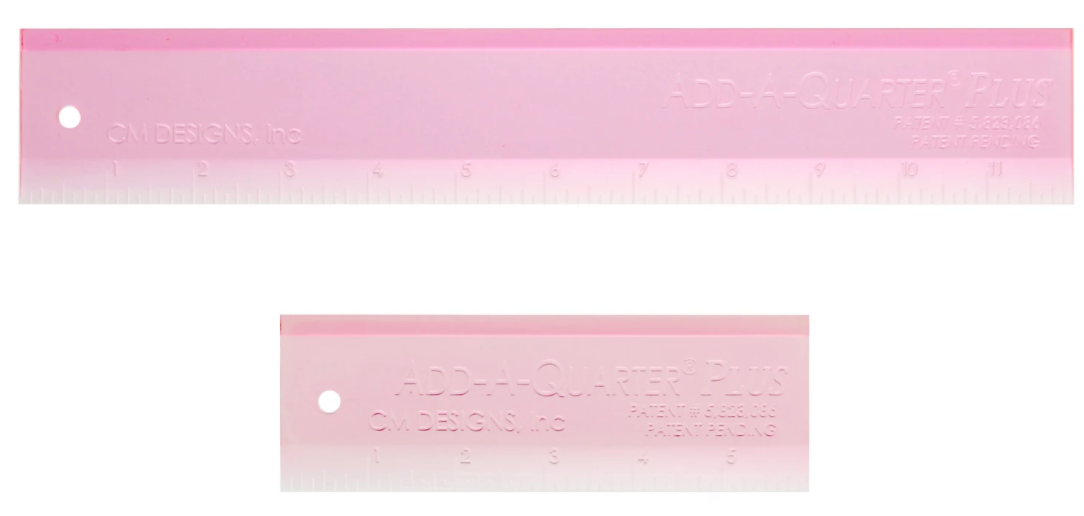 Add A-Quarter Ruler Combo Pack Pink