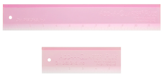 Add A-Quarter Ruler Combo Pack Pink