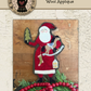 Teresa Kogut  | S. Claus Wool Appliqué Pattern