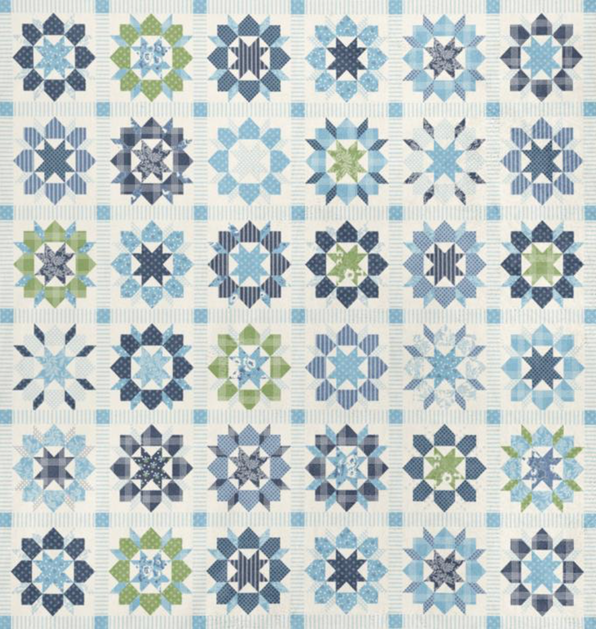 Nantucket Summer Quilt Cuddle ~ Swoon Cheater ~ 55268 11QC Multi