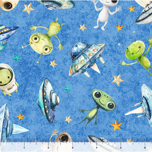 QT Cuties 3 ~ Aliens ~ 31858-B Blue