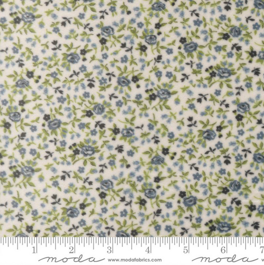 Nantucket Summer Quilt Cuddle ~ Meadow Small Floral ~ 55277 11QC Cream
