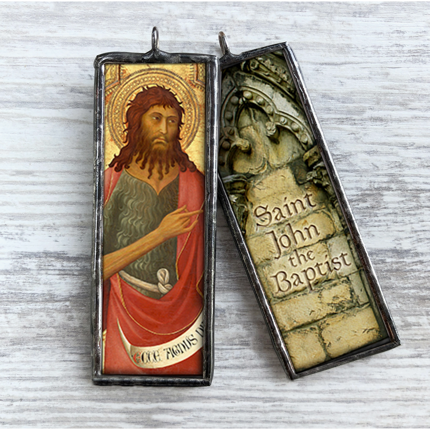 Saint John the Baptist Ornament Charm