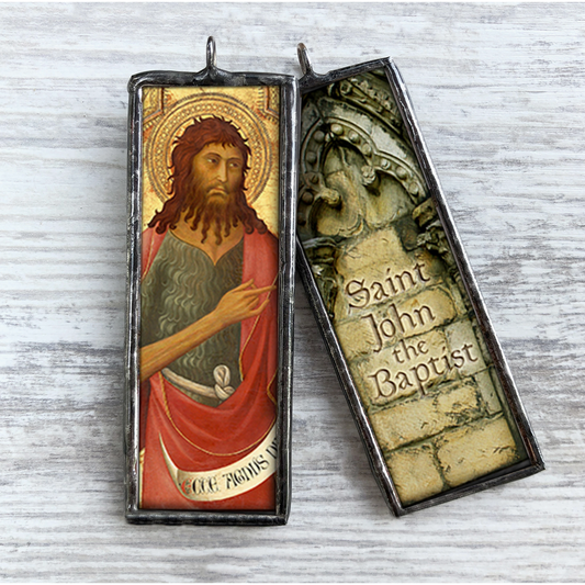 Saint John the Baptist Ornament Charm