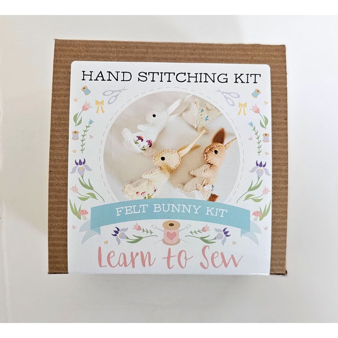 DelilahIris Designs ~ Felt Bunny Sewing Kit
