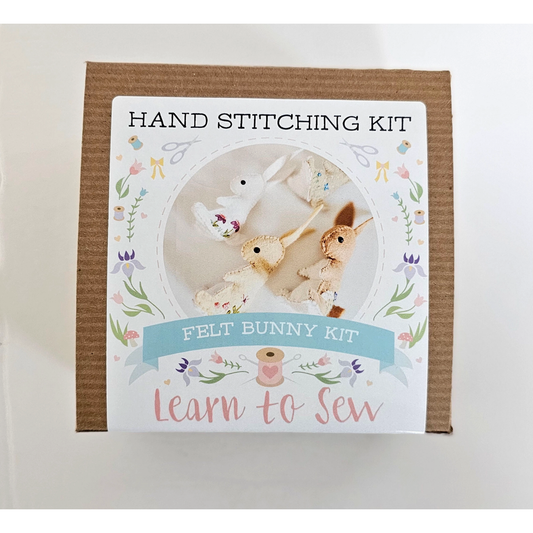 DelilahIris Designs ~ Felt Bunny Sewing Kit