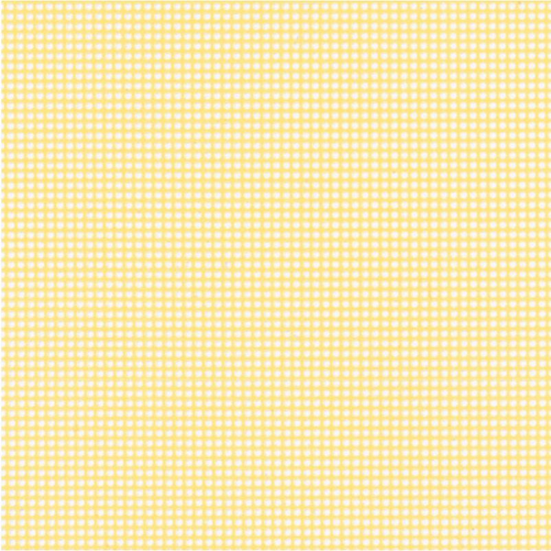 Perforated PVC - Butter Cream