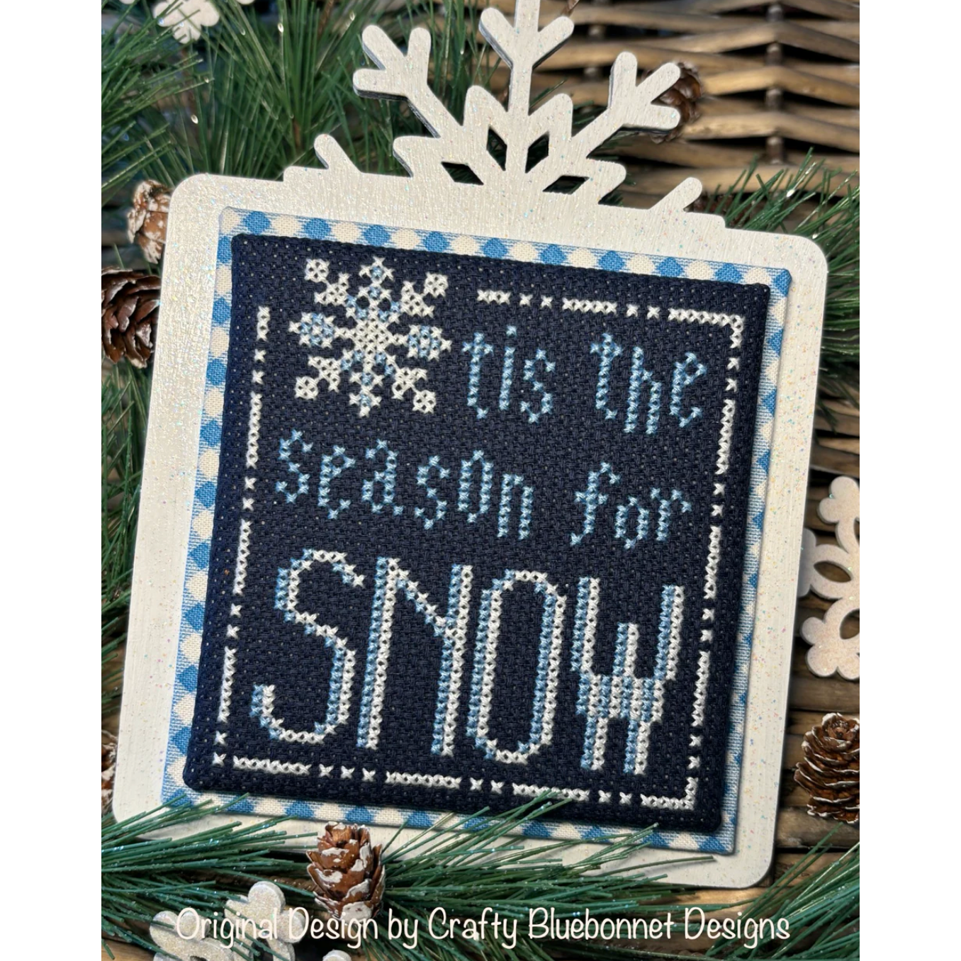 Crafty Bluebonnet  | Tis the Season for Snow