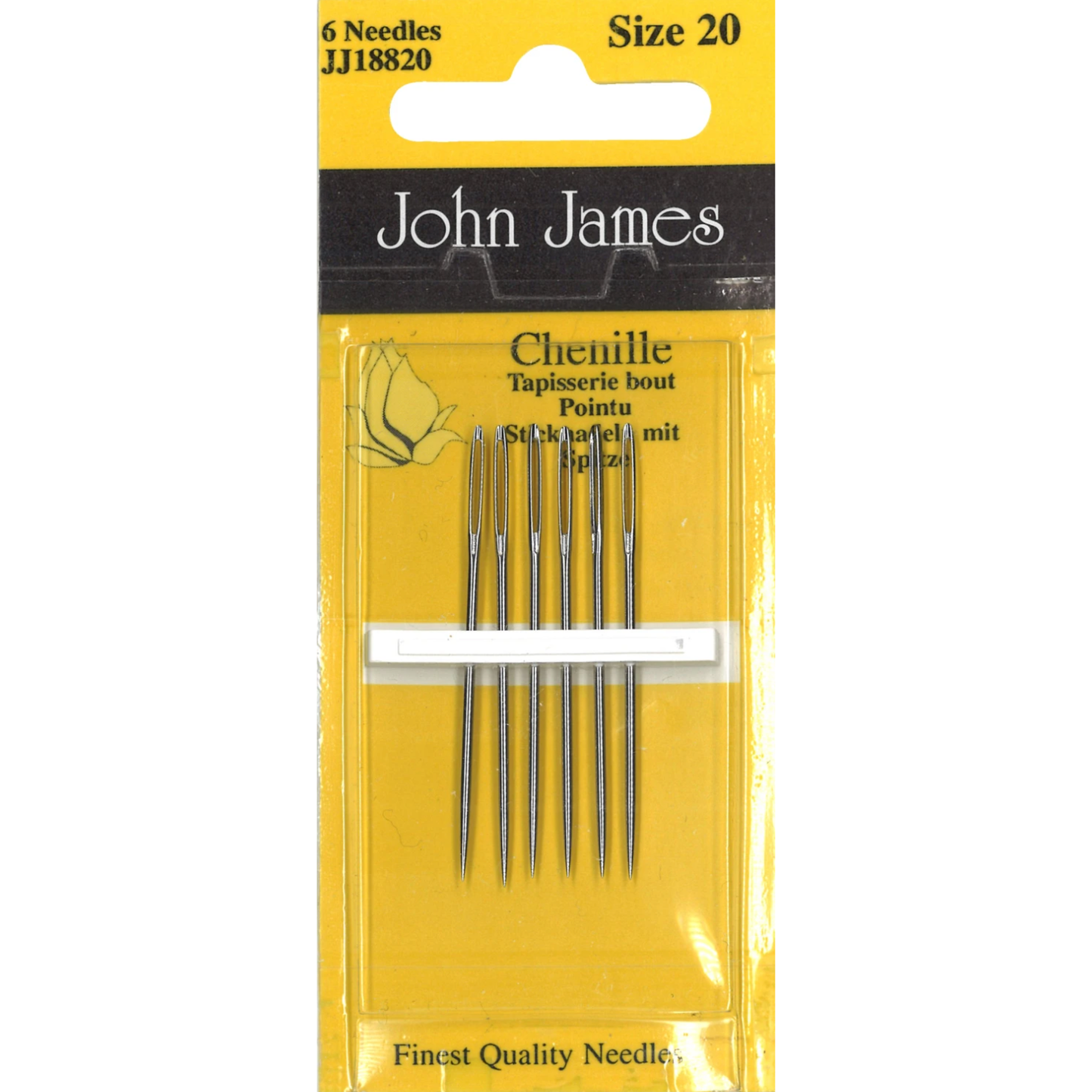 John James Size 20 Chenille Needles