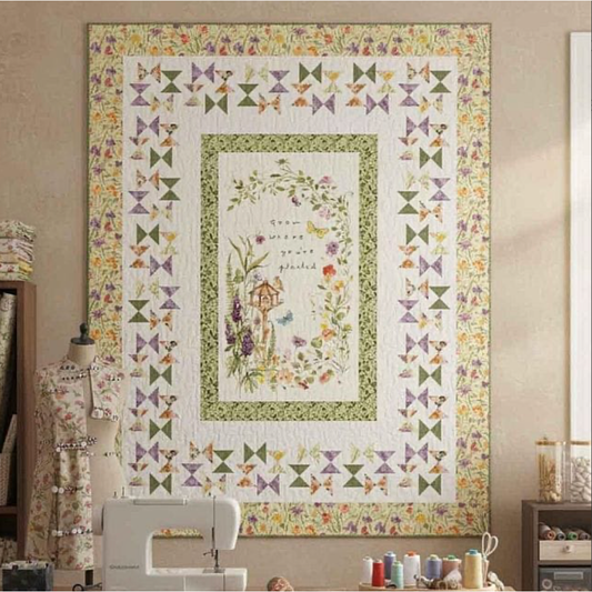 Phoebe Moon Design ~ Butterfly Garden Quilt Pattern