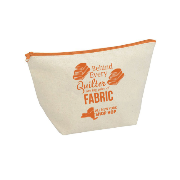 New York ~ ANYSH Cotton Zip Pouch