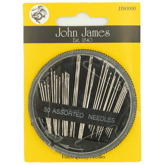 John James Sewers Compact Needle Assortment 30ct