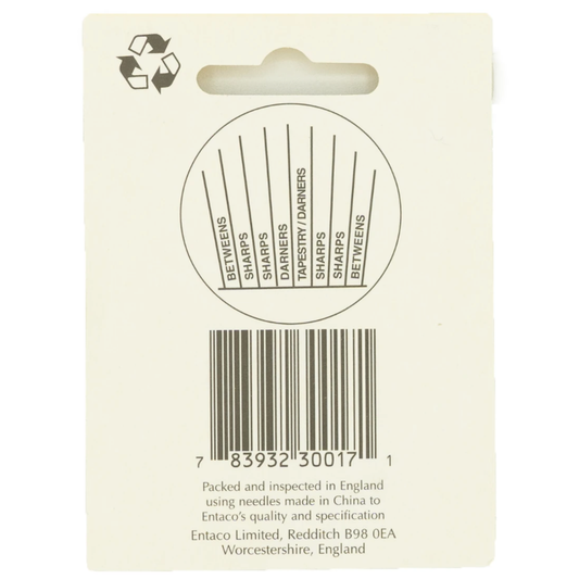John James Sewers Compact Needle Assortment 30ct