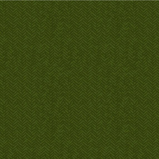 Lanacot Wool ~ Basic Herringbone ~ R040932 Hunter