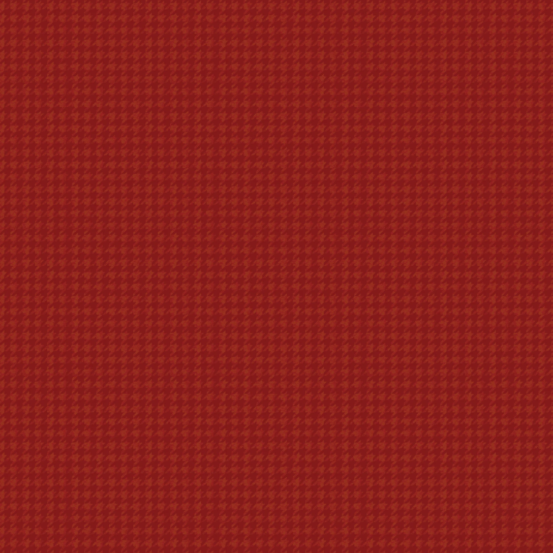 Lanacot Wool ~ Houndstooth ~ R041338-RED