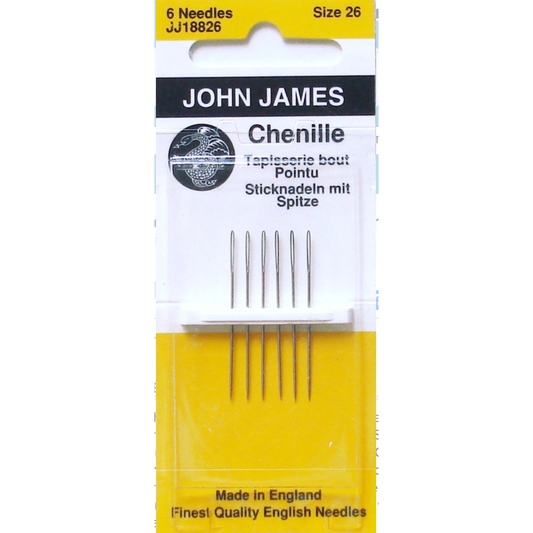 John James Size 26 Chenille Needles