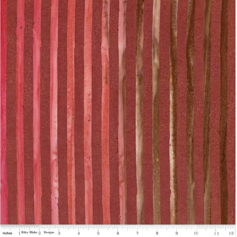Batiks ~ Get In Line ~ BT2300 247 Cinnamon Grove