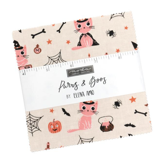 Purrs & Boos ~ Charm Pack 39060PP 42pcs