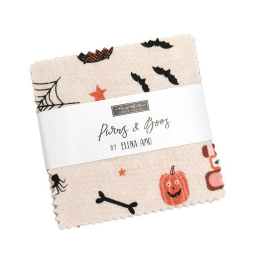 Purrs & Boos ~ Mini Charm Pack 39060MC 42pcs