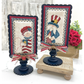Paisleys & Polka Dots | Simply Scallop Rectangle Pedestal Frame