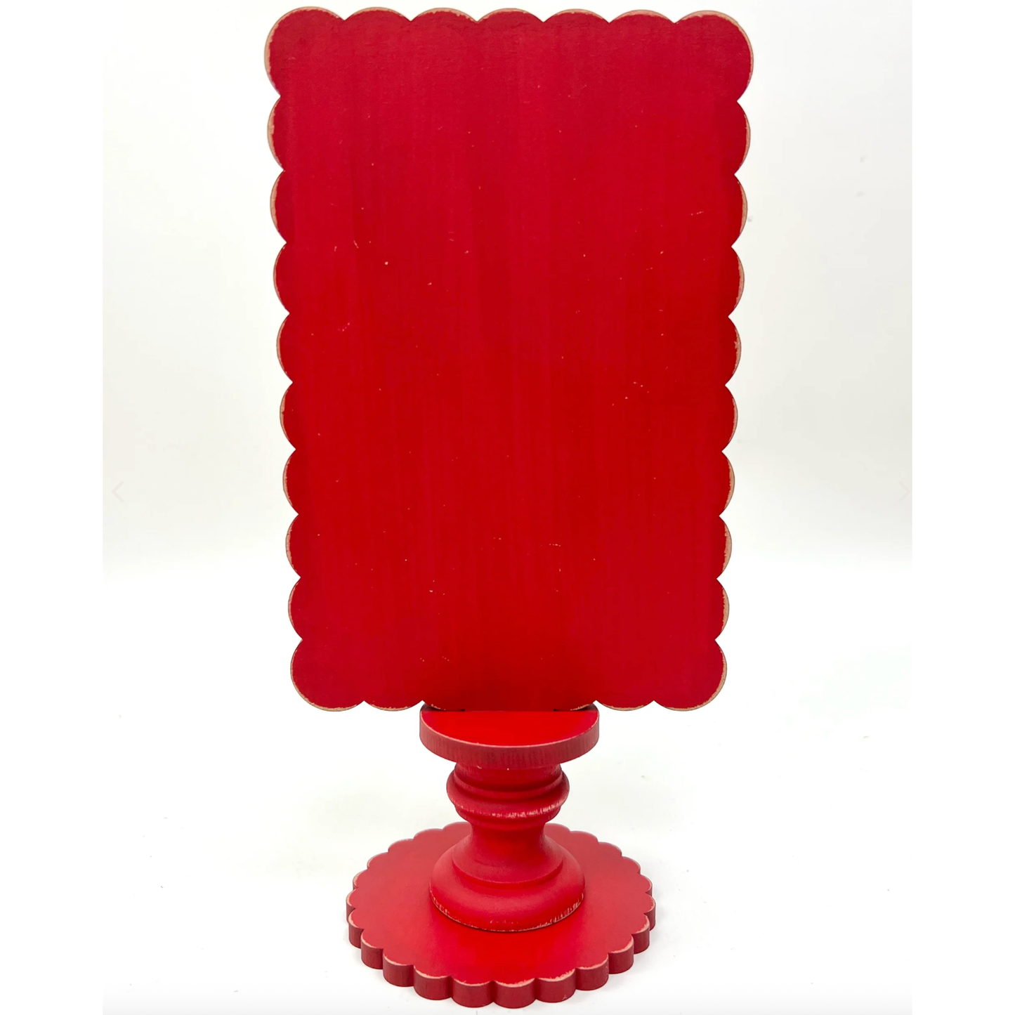 Paisleys & Polka Dots | Simply Scallop Rectangle Pedestal Frame