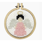 The Craft Kit Company | 'Angel' Mini Matchbox Cross Stitch Kit