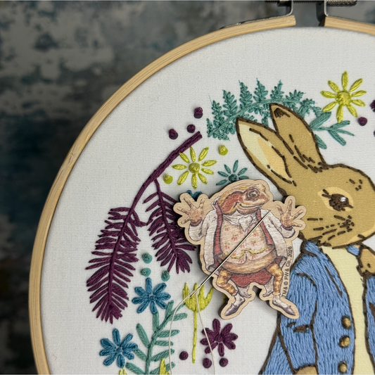 The Crafty Kit Company | Beatrix Potter - Jeremy Fisher Needle Minder