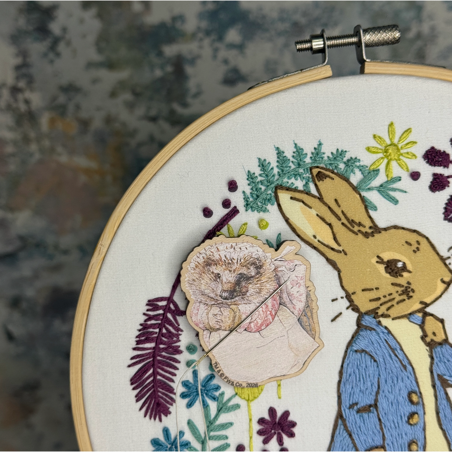 The Crafty Kit Company | Beatrix Potter - Mrs Tiggy-Winkle Needle Minder
