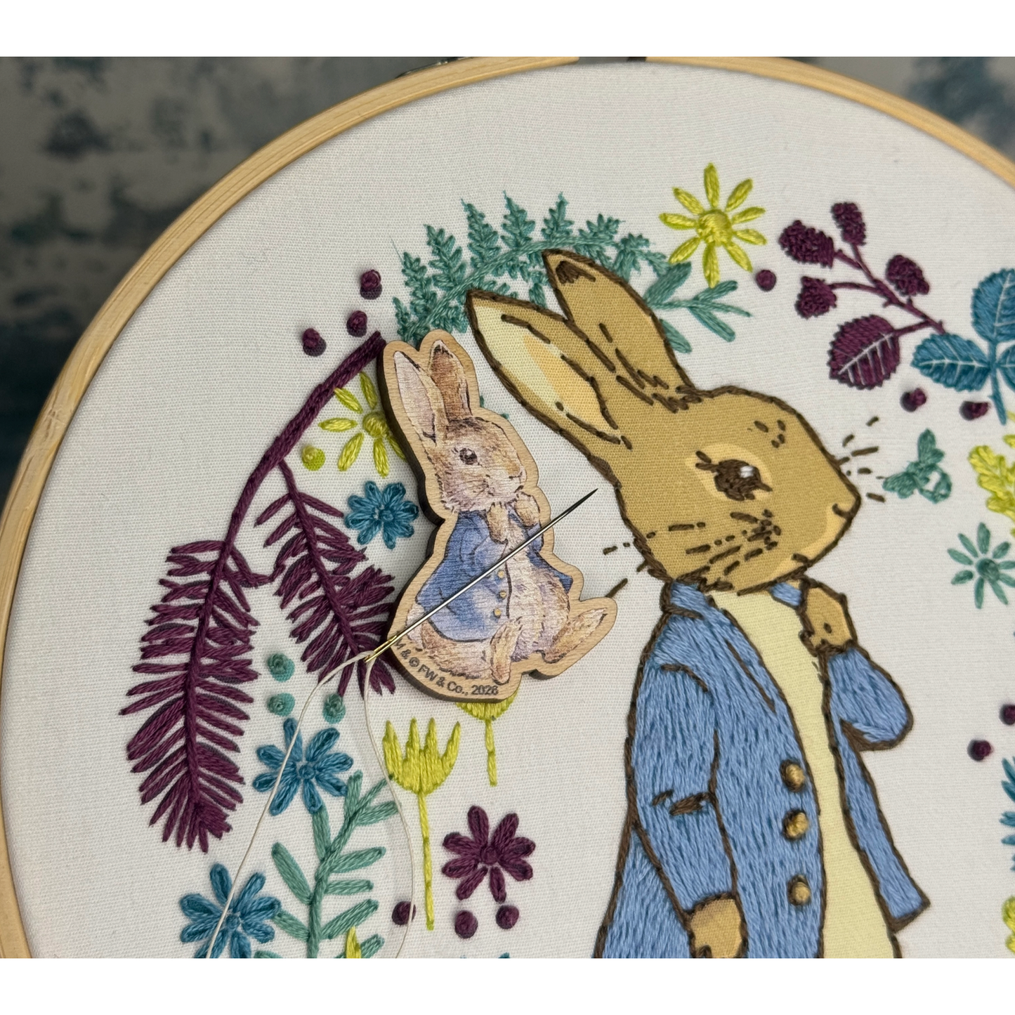 The Crafty Kit Company | Beatrix Potter - Peter Rabbit Needle Minder