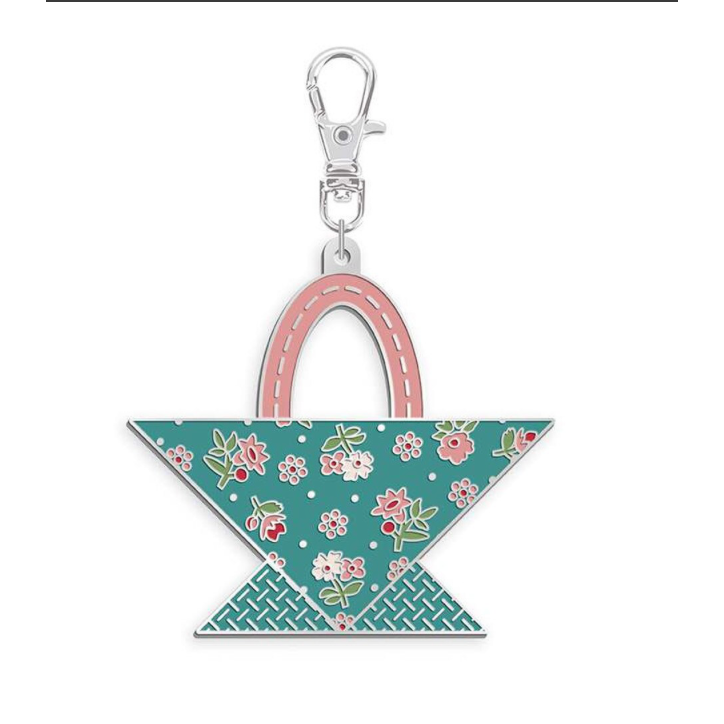 Lori Holt Enamel Happy Charm™ ~ Flower Basket