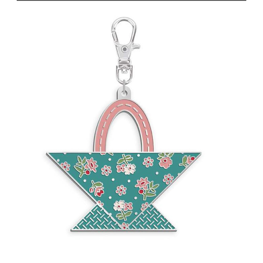 Lori Holt Enamel Happy Charm™ ~ Flower Basket