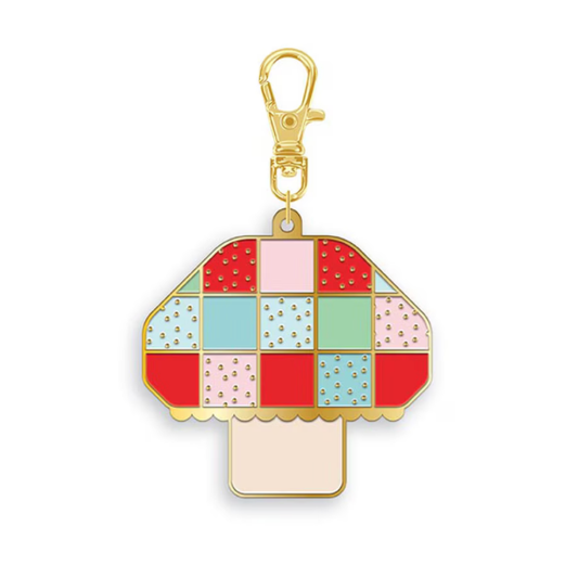 Tasha Noel ~ Mushroom Enamel Charm