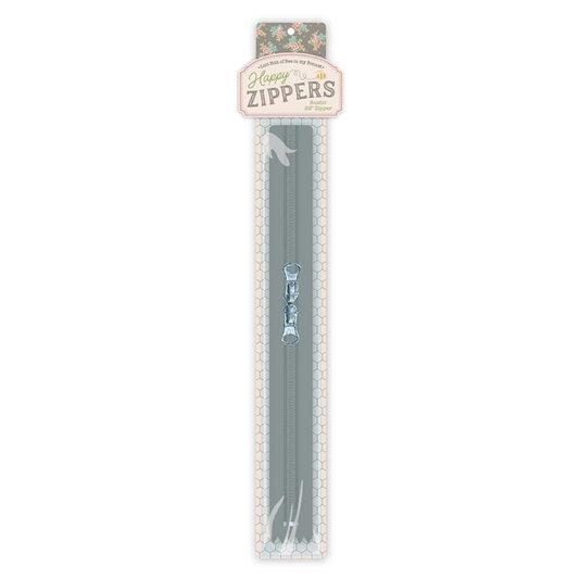 Lori Holt ~ 22" Happy Zipper Rustic