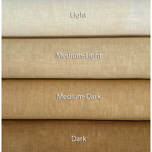 Mason Linens | 32 ct Beeswax Dark Belfast Linen - Fat Quarter