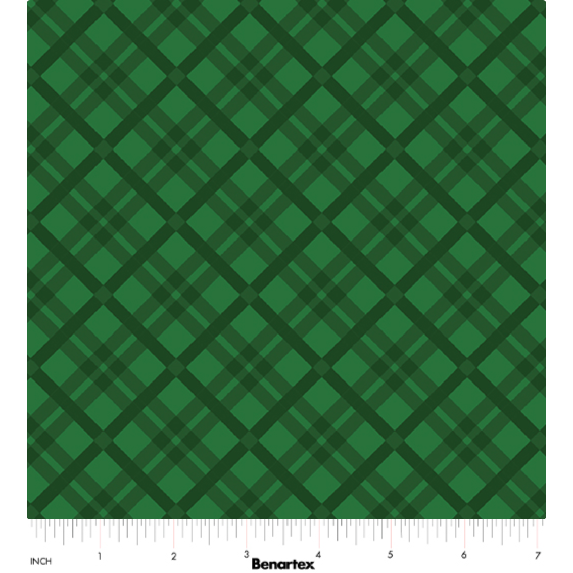 Merry Cats ~ Tartan Season ~ 16740-45 Green