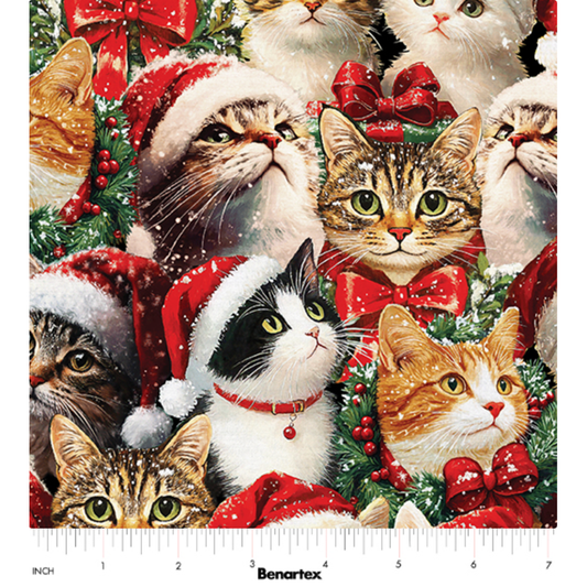 Merry Cats ~ Portraits ~ 16773-99 Multi