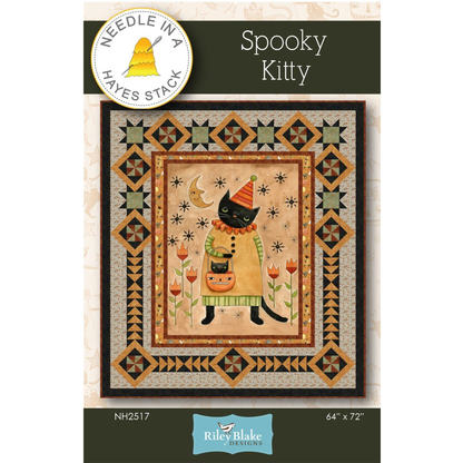 Needle in a Hayes Stack ~ Spooky Kitty ~ Quilt Pattern and/or Kit