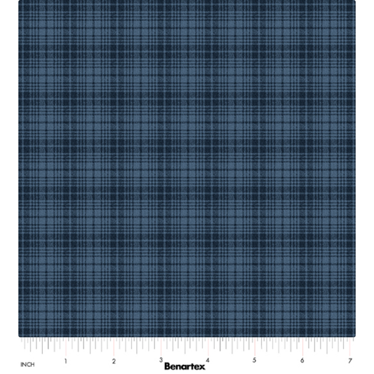 American Valor ~ Tonal Plaid ~ 16879-56 Navy