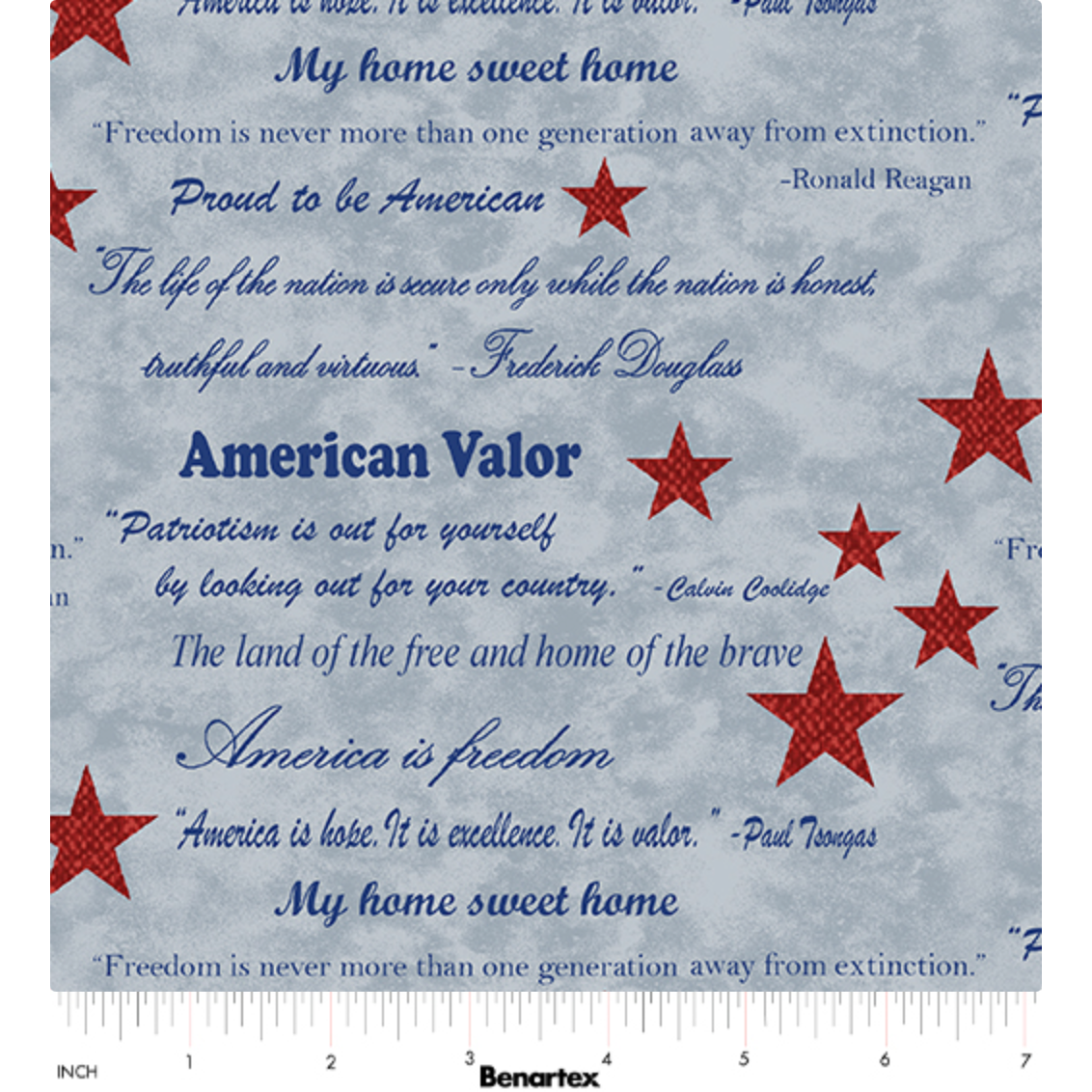 American Valor ~ Words of Valor ~ 16872 05 Light Blue