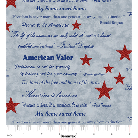American Valor ~ Words of Valor ~ 16872 05 Light Blue