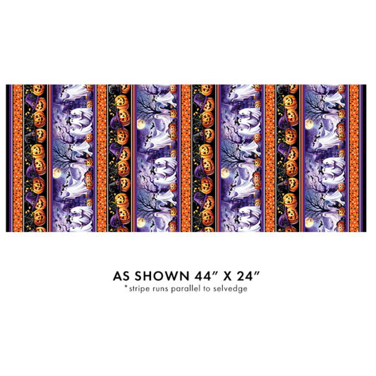 Ghostly Soiree ~ Ghostly Stripe ~ 15096-99 Multi