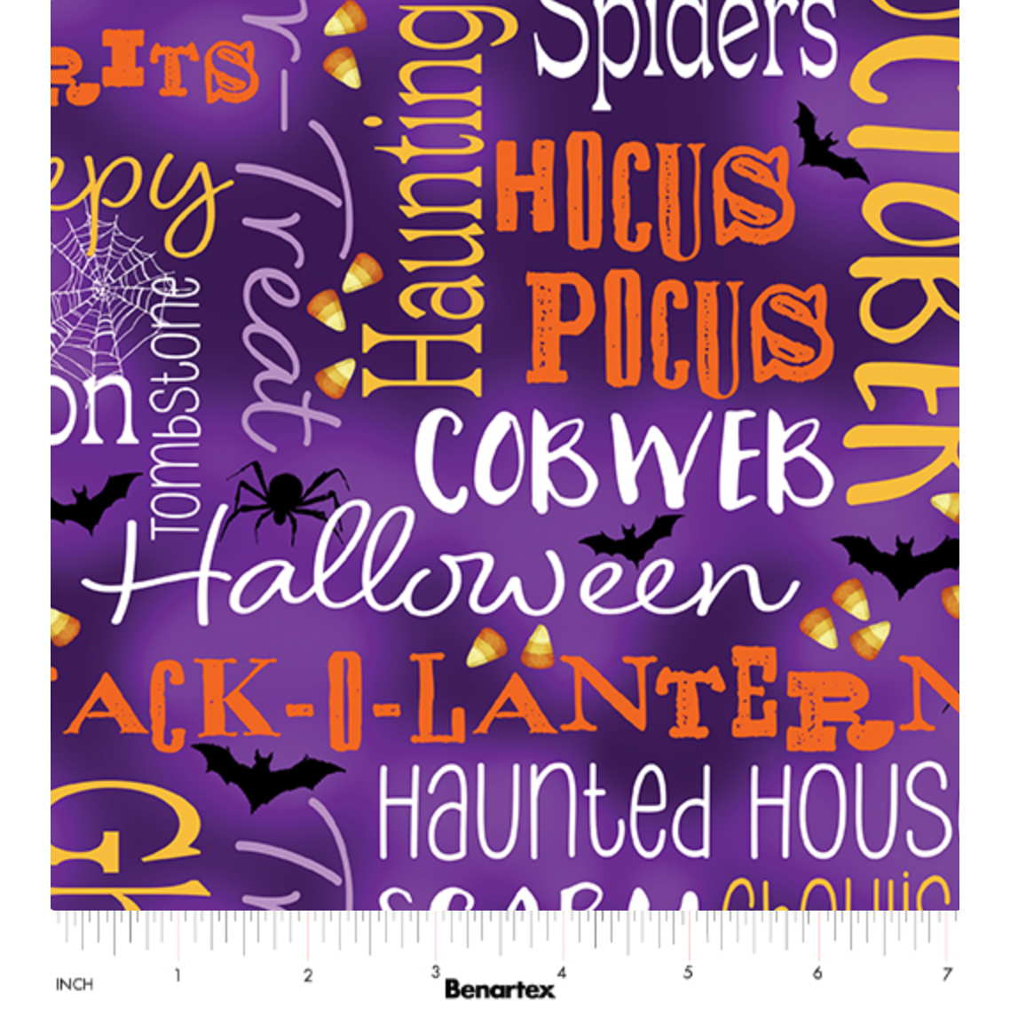 Ghostly Soiree ~ Ghostly Words ~ 15099-66 Purple