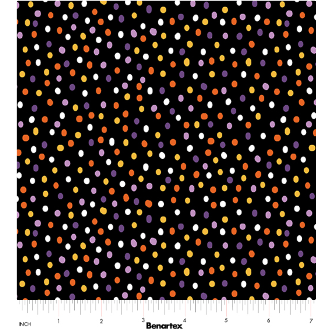 Ghostly Soiree ~ Dot-Mania ~ 15101-12 Black