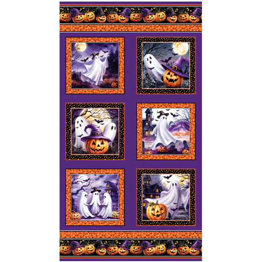 Ghostly Soiree ~ Panel ~ 15094-66 Multi