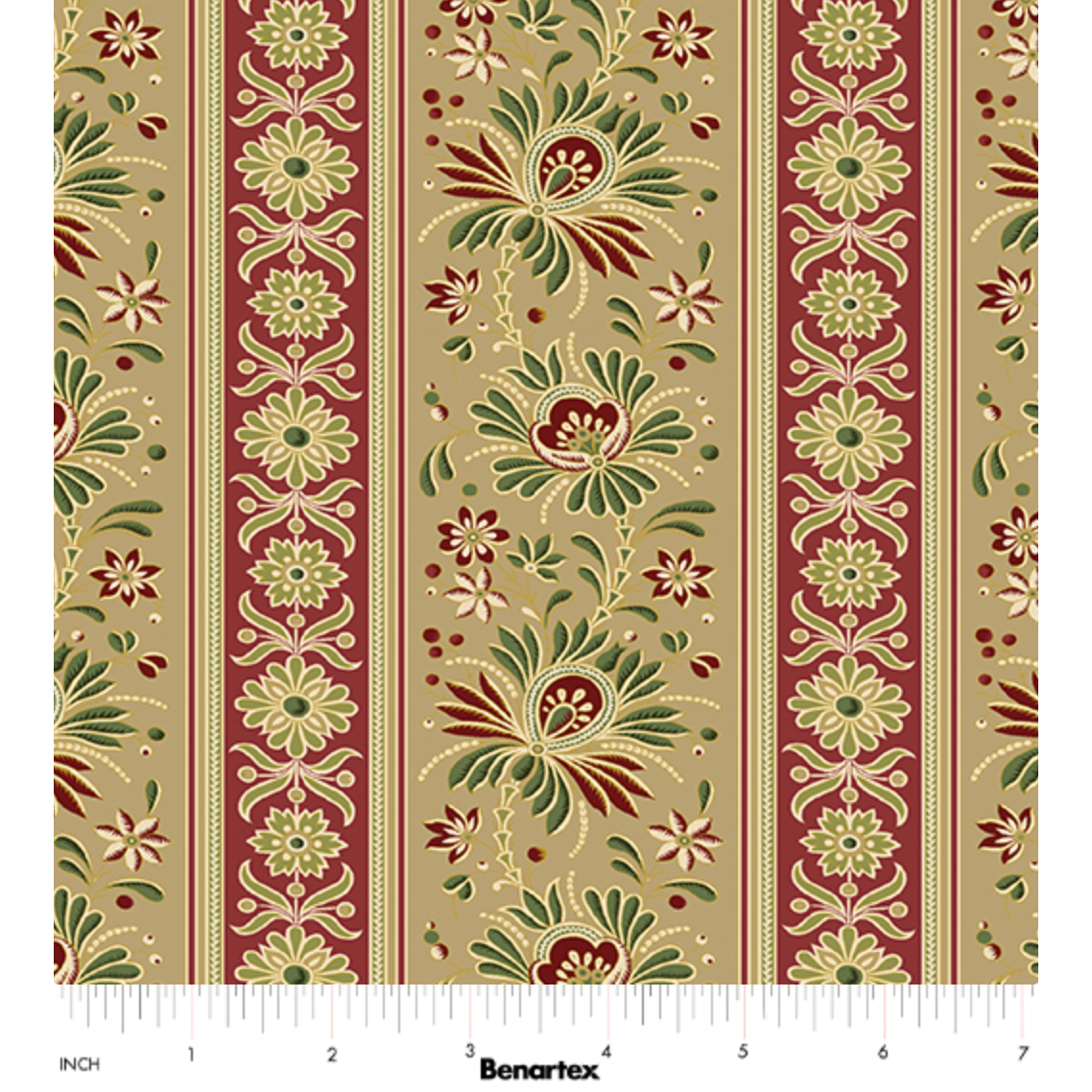 Christmas At Home ~ Kenna Stripe ~ 16718M-71 Tan