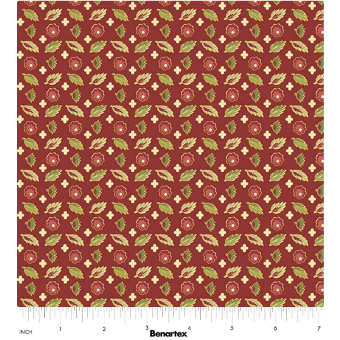 Christmas At Home ~ Emil ~ 16720M-19 Dark Red