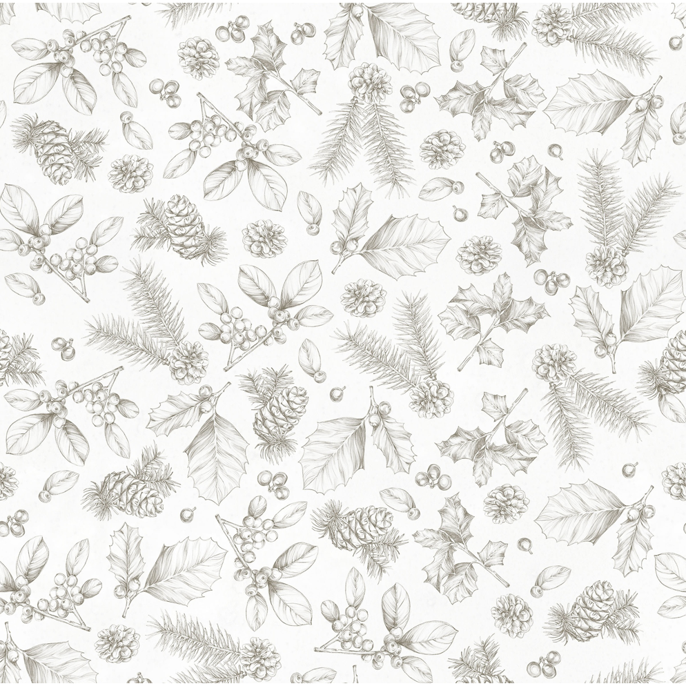 Feathered Festivities ~ Sketches ~ W120-009-001 White/Gray